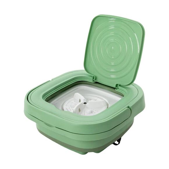 11 L Portable Mini Washer: Ideal for Travel, Baby Clothes, Toys-Includes US Plug - Picture 6 of 13